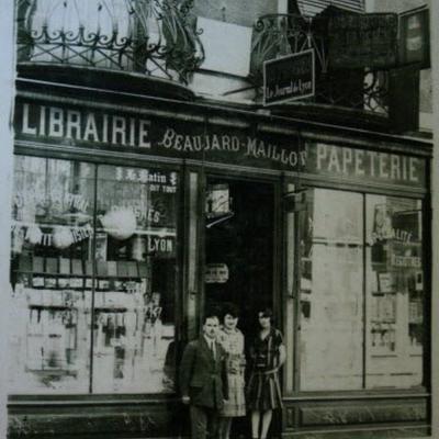 La librairie autrefois